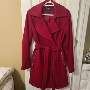 Liz Claiborne Red Trench Coat